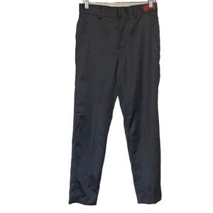 Mazari Slim Fit Black Performance Stretch Fabric Men's Pants 29W/30L